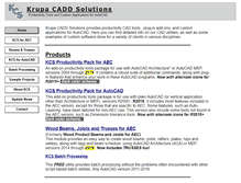 Tablet Screenshot of krupacadd.com